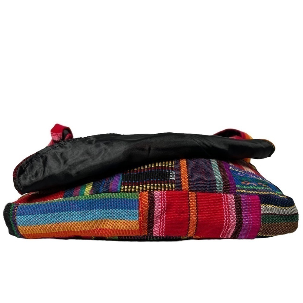 Patchwork Bohemian Multicolored Messenger Shoulde… - image 10